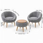 Atelier Del Sofa Lida Wellsoft - Gris